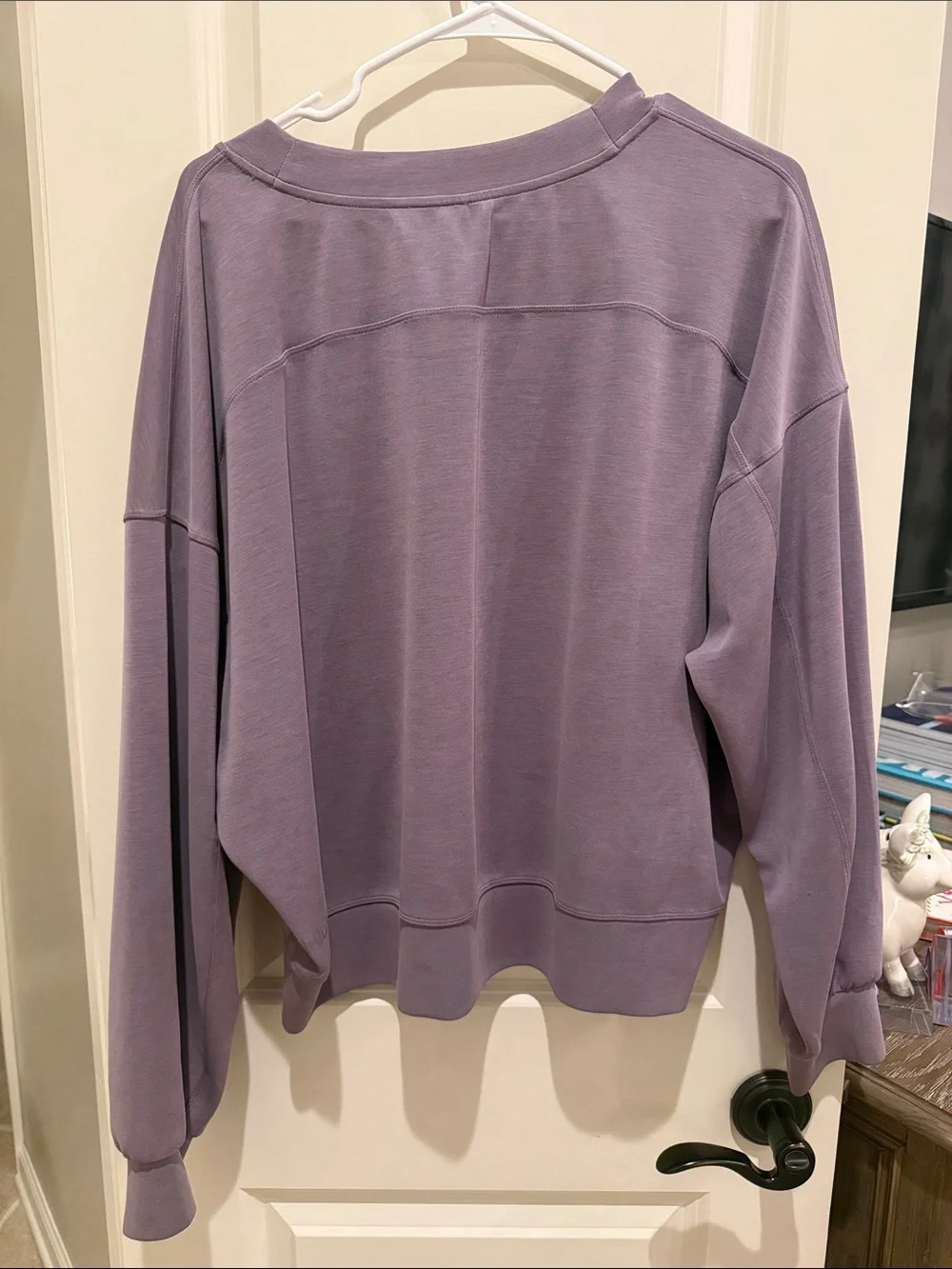 lululemon athletica Oversized Lavender Crewneck Sweatshirt